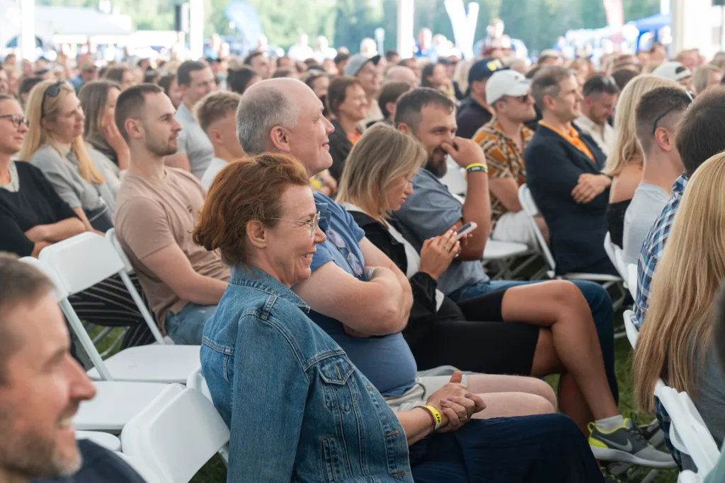 Mailis Vahenurme jäädvustatud ürituste foto sündmuselt Investeerimisfestival 2023.