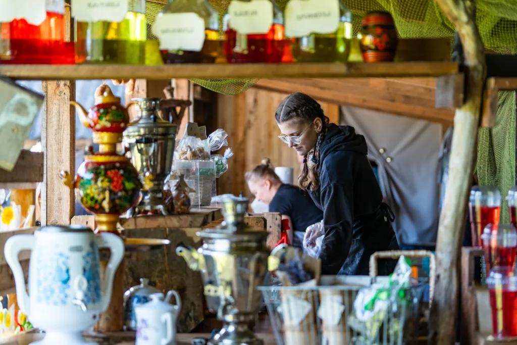 Ürituste fotograaf Mailis Vahenurm pildistas foto sündmuselt Sibulatee puhvetite päevad.