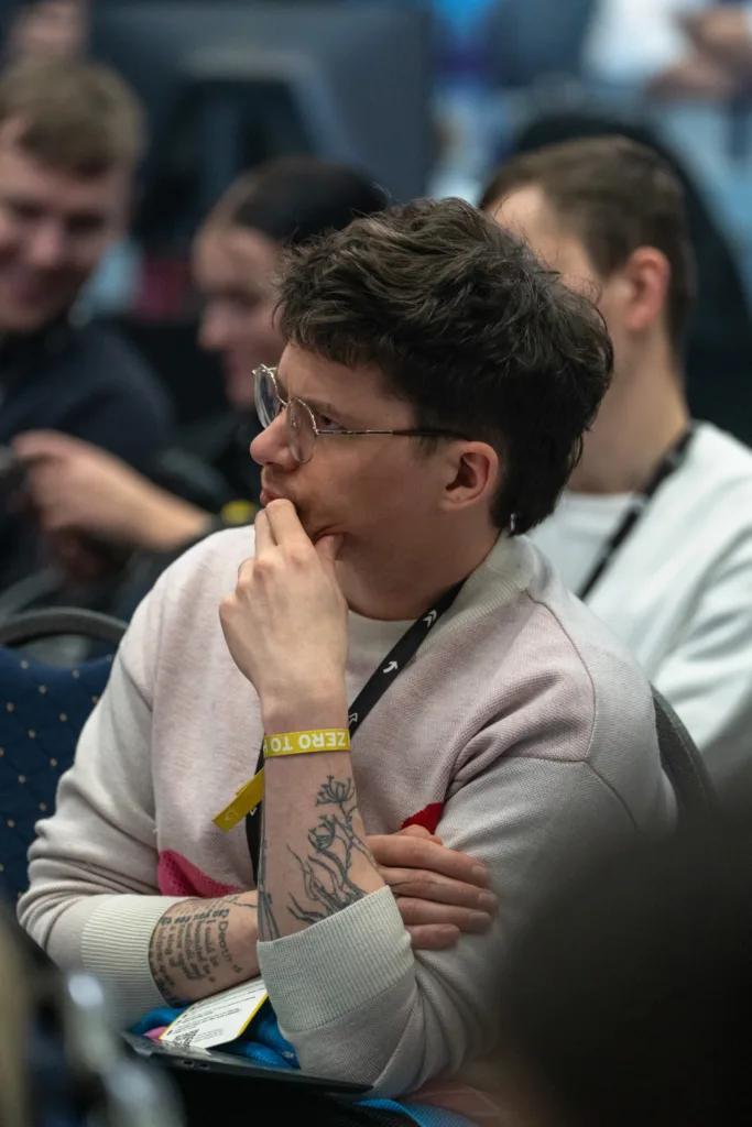 Foto sündmuselt sTARTUp Day Tartus, pildistas ürtuste fotograaf Mailis Vahenurm.