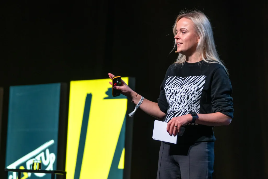 Foto sündmuselt sTARTUp Day Tartus, pildistas ürtuste fotograaf Mailis Vahenurm.