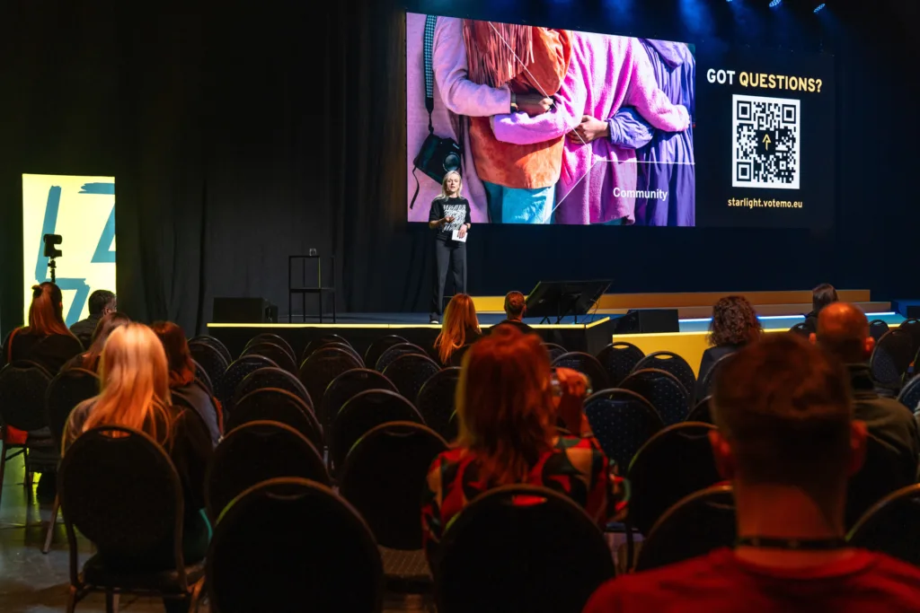 Foto sündmuselt sTARTUp Day Tartus, pildistas ürtuste fotograaf Mailis Vahenurm.
