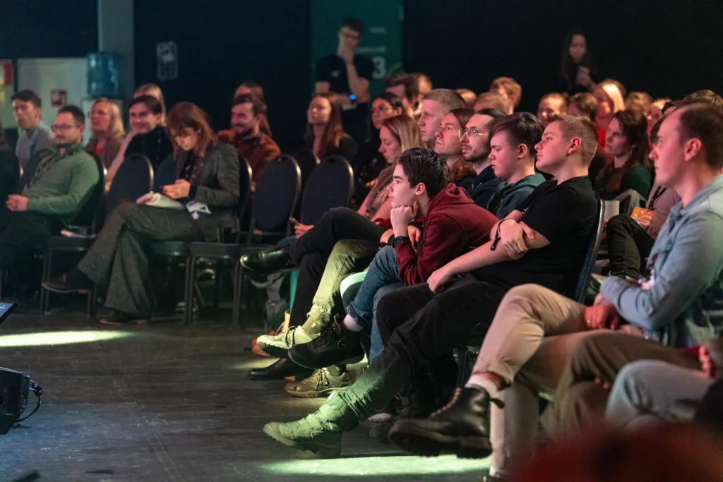 Foto sündmuselt sTARTUp Day Tartus, pildistas ürtuste fotograaf Mailis Vahenurm.