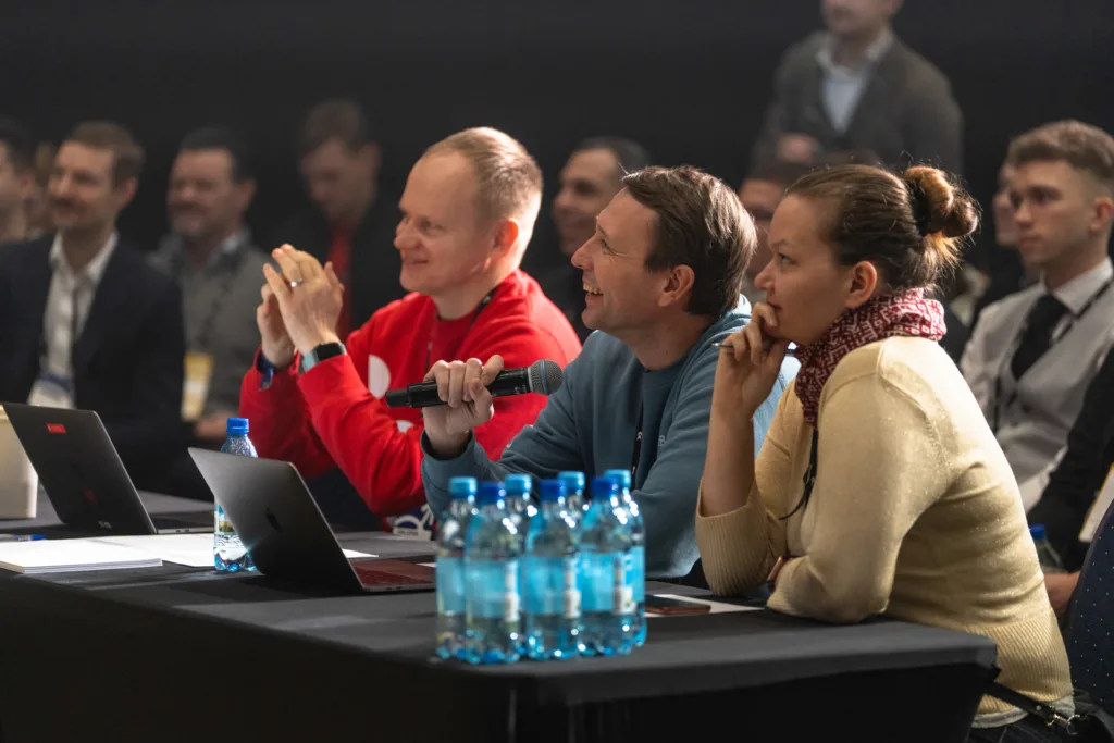 Foto sündmuselt sTARTUp Day Tartus, pildistas ürtuste fotograaf Mailis Vahenurm.
