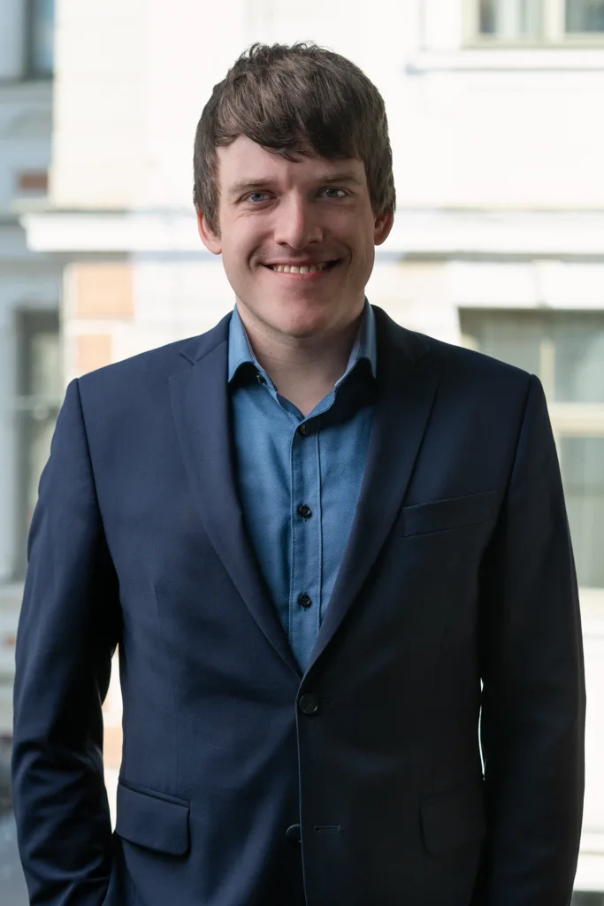 Ametiportree mehest, pildistas professionaalne fotograaf Mailis Vahenurm.